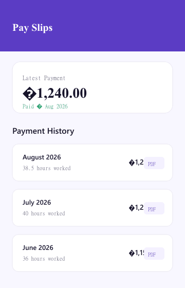 UdoDrop payments screen